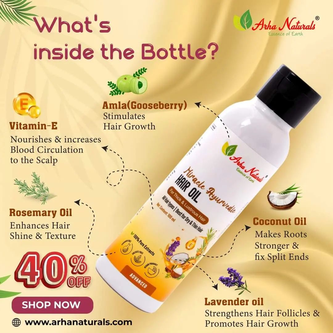 Miracle Ayurvedic Hair Oil